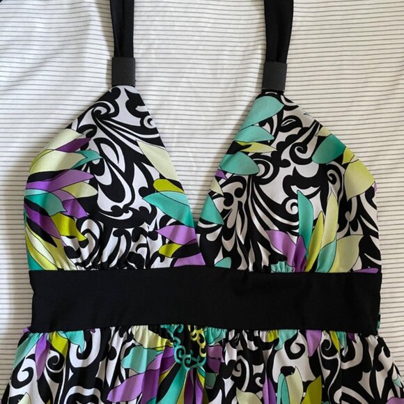 Y2K Candies Black Ribbon Halter Dress - Picture 3 of 5